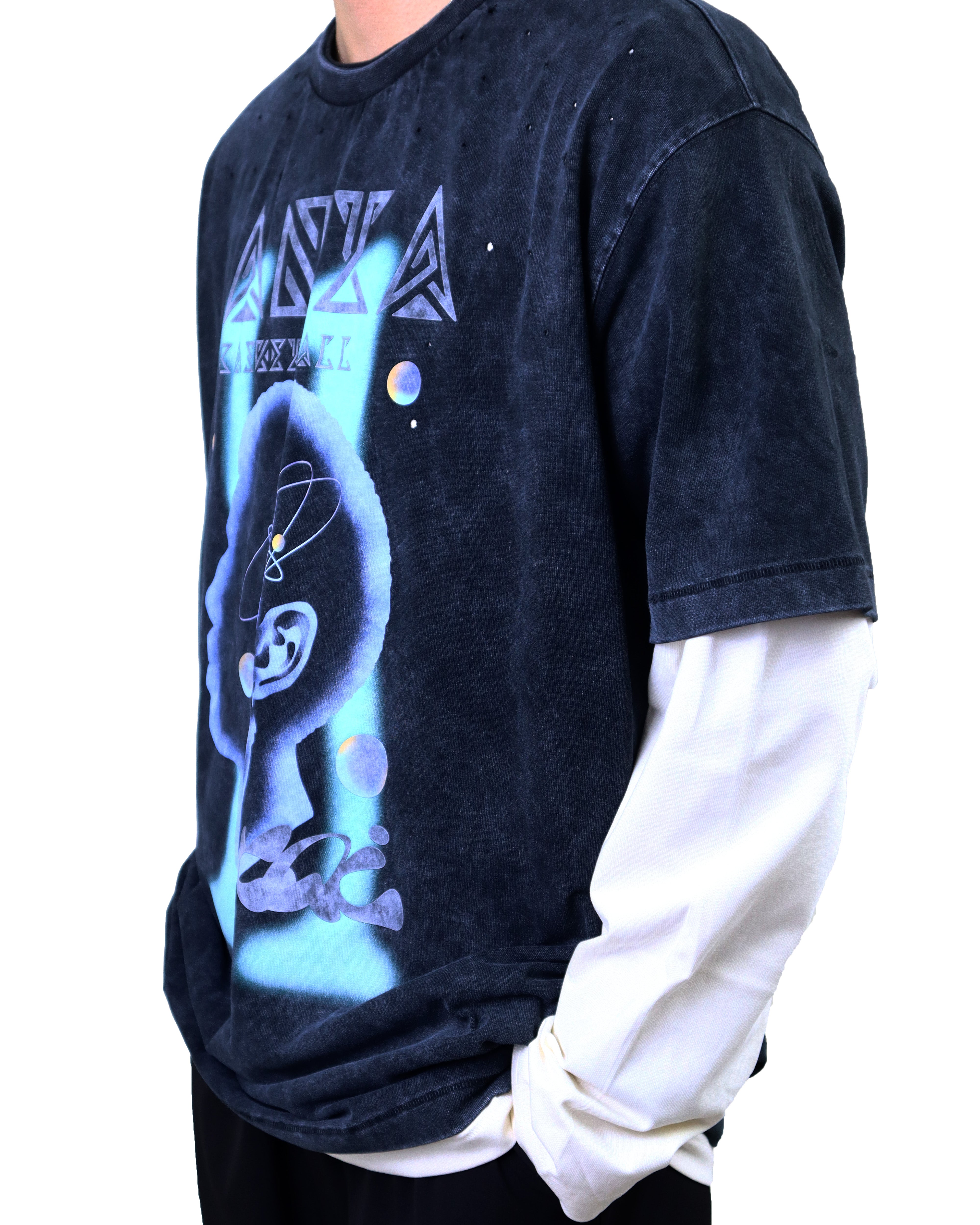 Anta Kai Sweatshirt 'Black Blue'