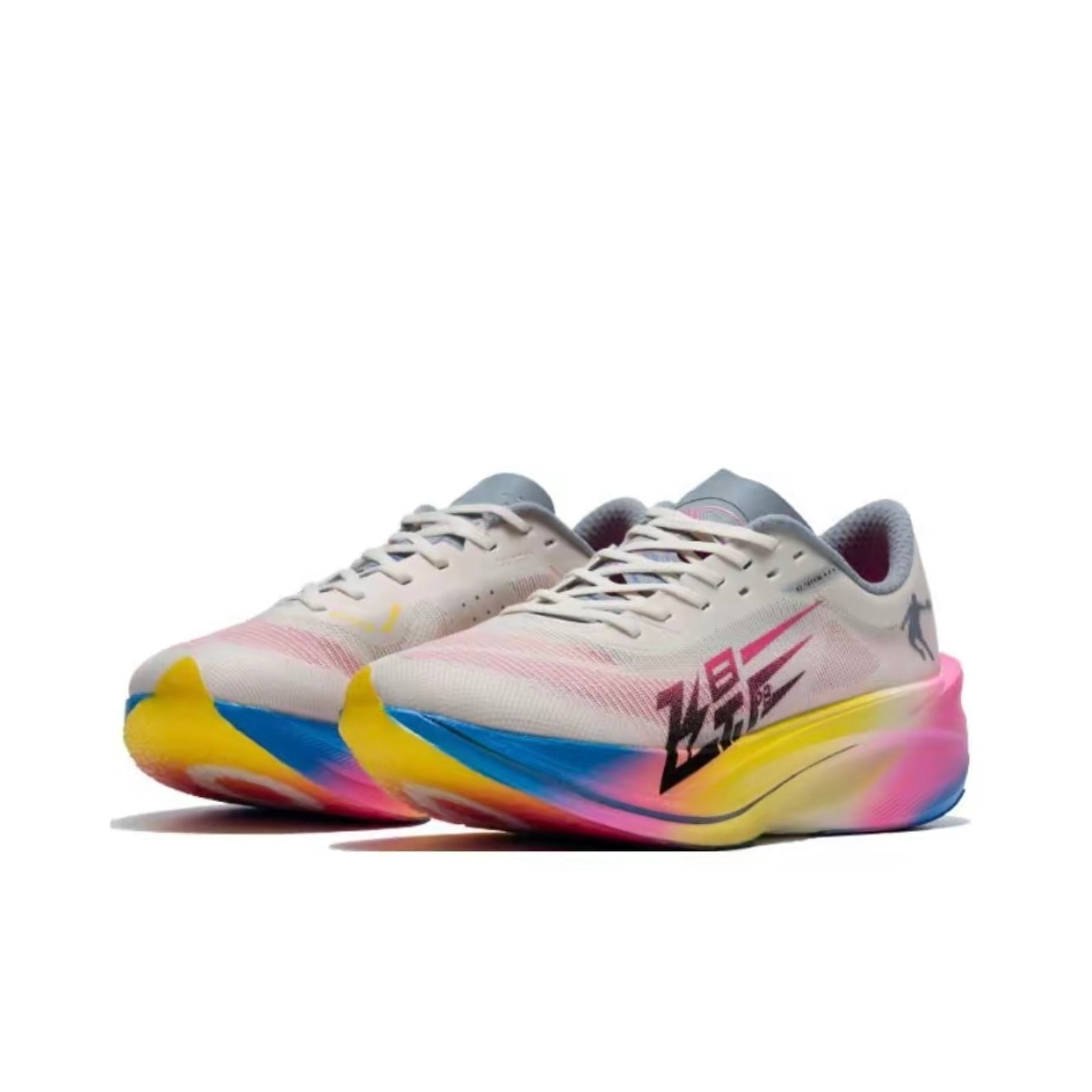 Qiaodan Feiying PB 4.0 ‘Grey Pink’ - Kicksown store