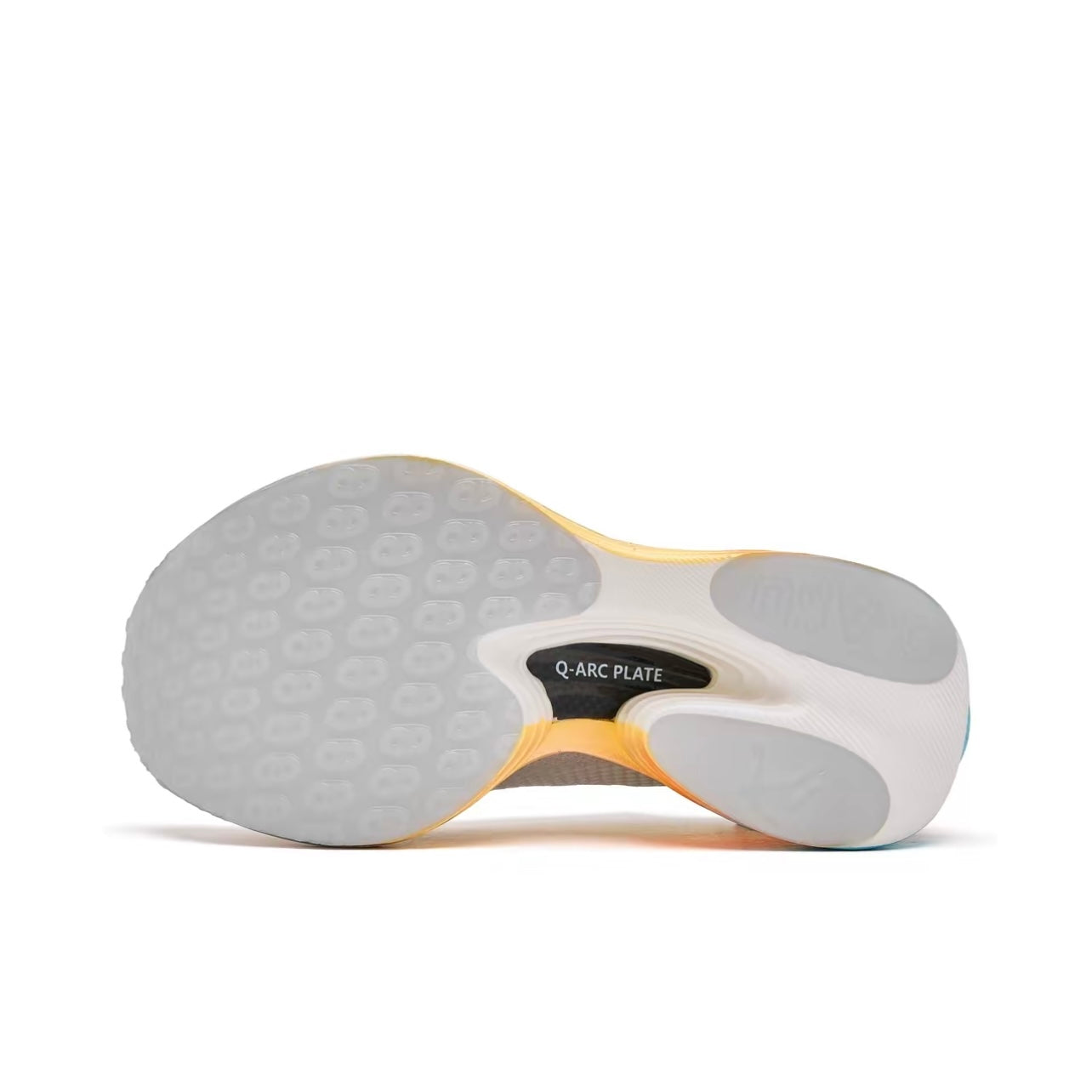 Qiaodan Feiying PLAID 1.5 ‘Grey Orange’ - Kicksown store