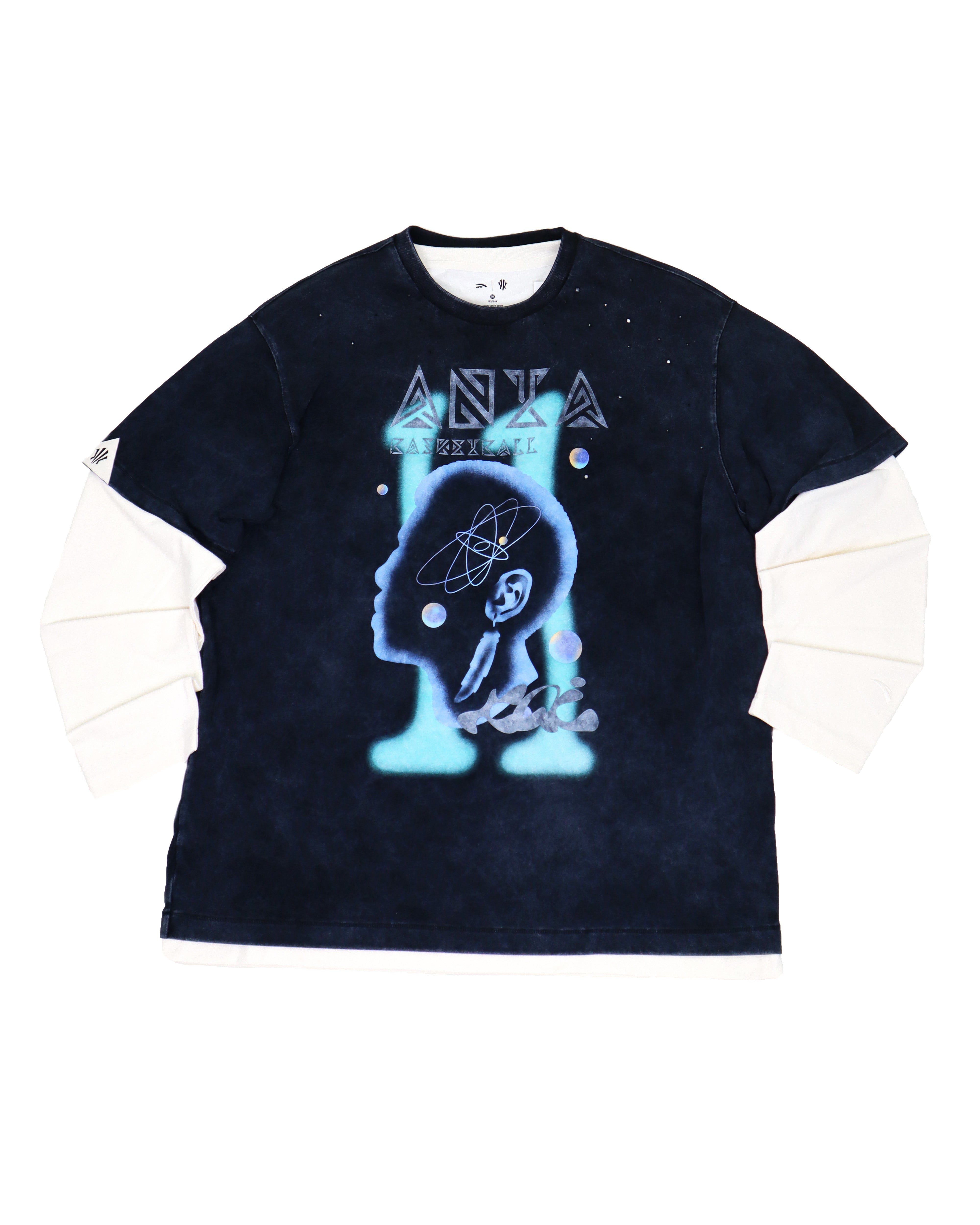 Anta Kai Sweatshirt 'Black Blue'