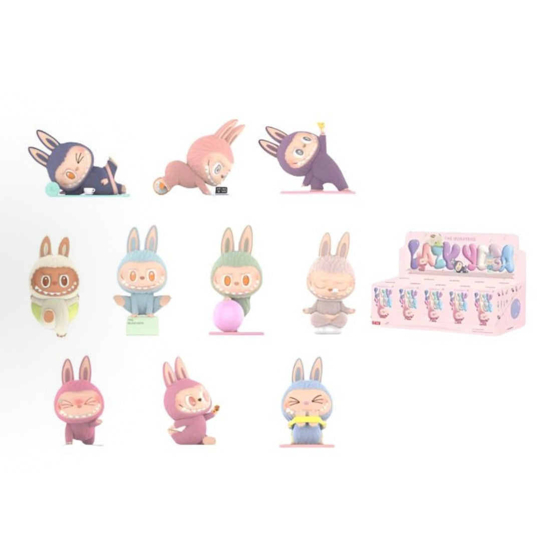 POP MART LABUBU Mystery Boxes - Yoga Series - Kicksown store