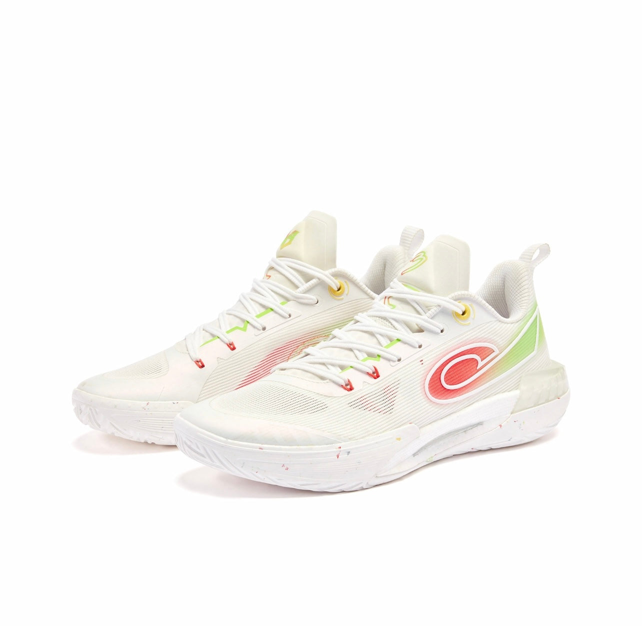 Qiaodan Fengci 8 PRO ‘White Orange’ - Kicksown store