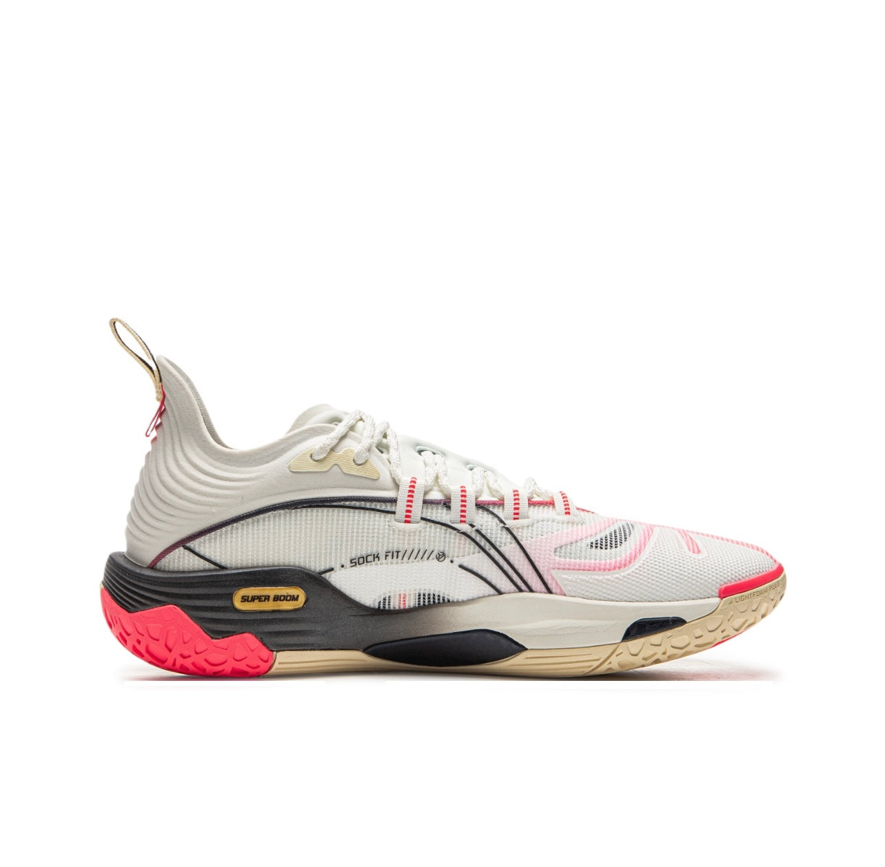 LiNing Bad Five Hunt 1 Super 'White Red' - Kicksown store