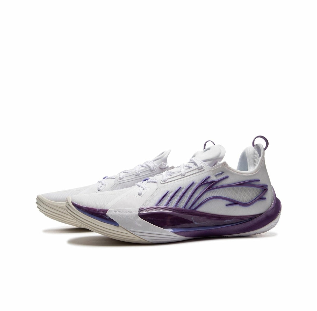 LiNing Sonic 13 ‘White Purple' - Kicksown store