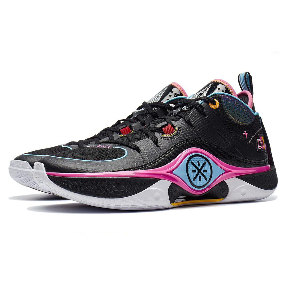 LiNing Wade Shadow 5 'Black Neon Pink' - Kicksown store