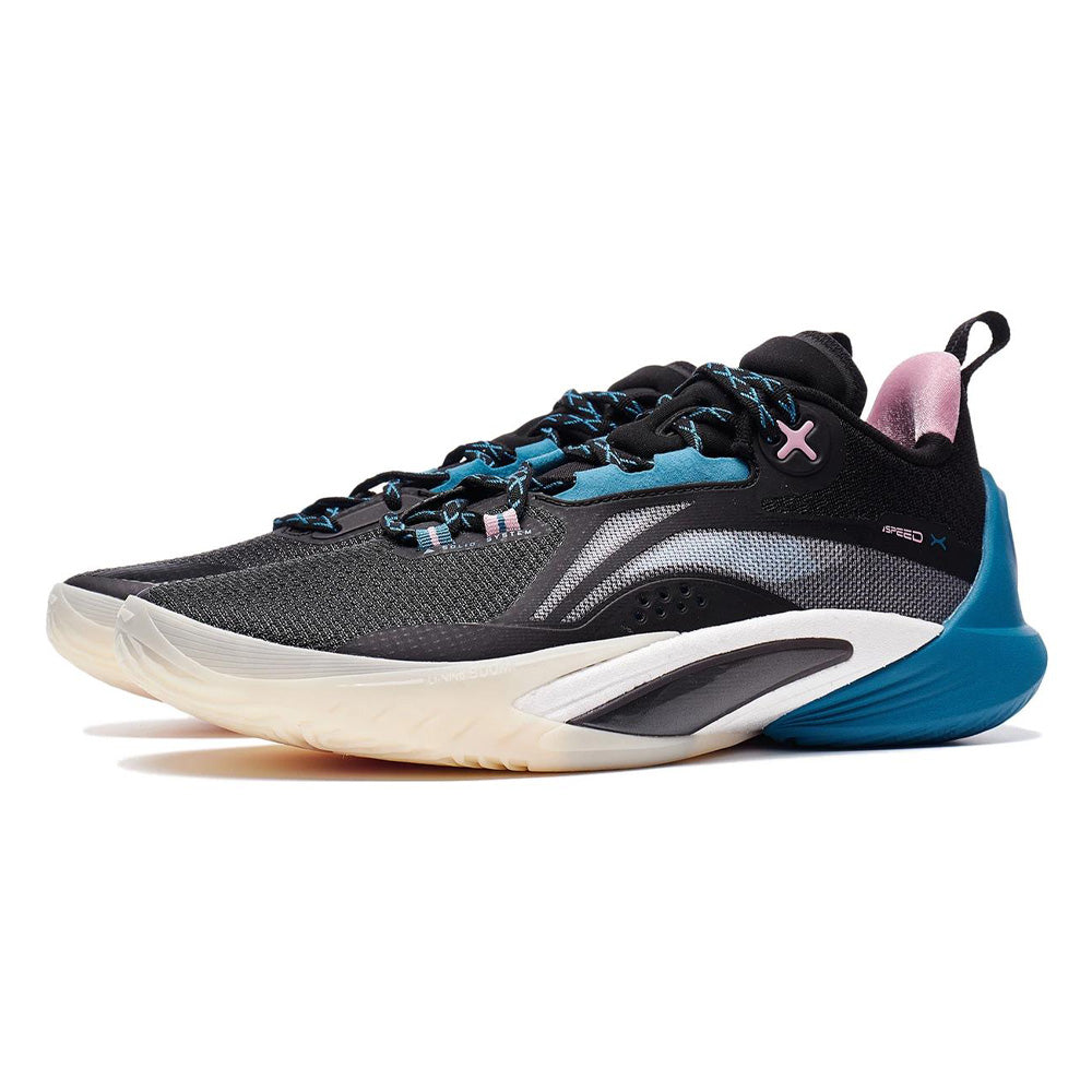LiNing Speed 10 ‘Black Blue Pink' - Kicksown store