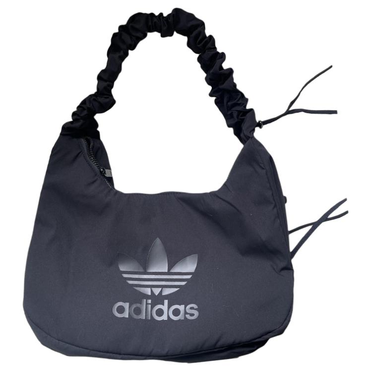 Adidas Trefoil Canvas Handbag 'Black'
