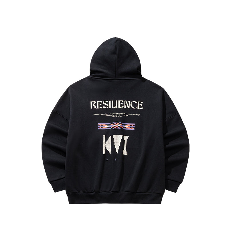 Anta KAI Sweatshirts 'Black' Hooded