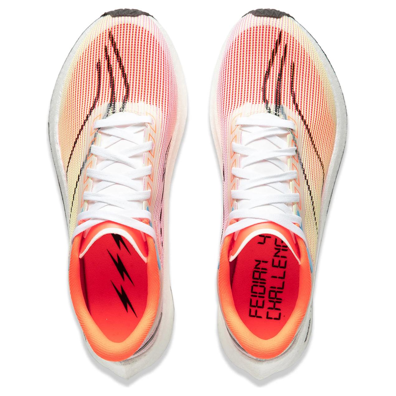 LINING Feidian 4 Challenger Running Shoes Women's 'Orange' - Kicksown store