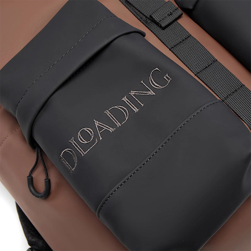 LiNing Polyurethane Backpack Regular Unisex Umber & Black - Kicksown store