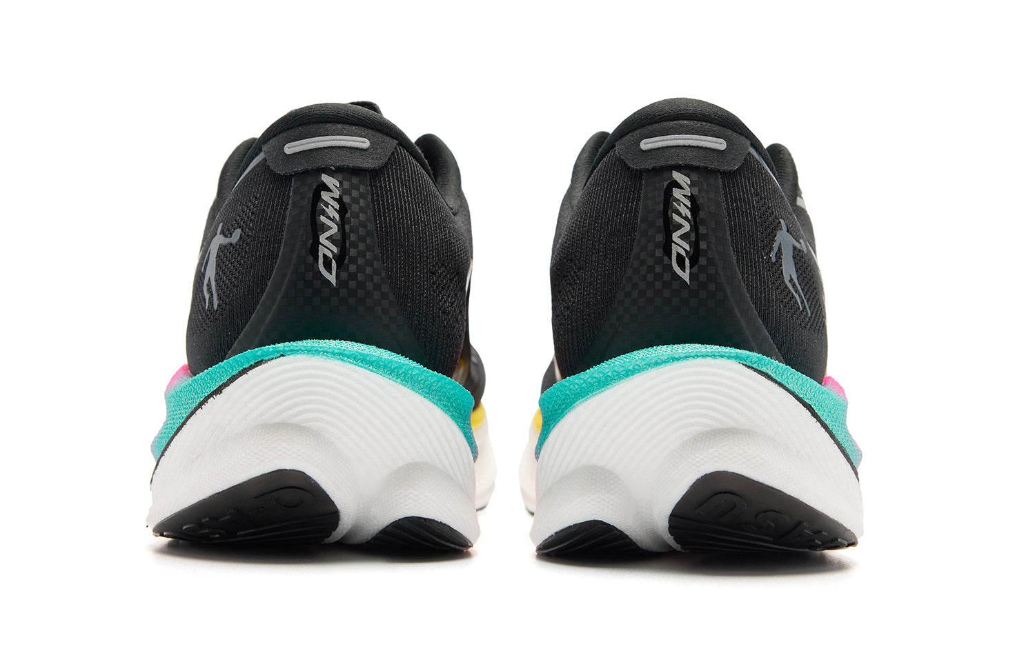 QIAODAN Wind-Running 3.0 Running Shoes 'Black White'