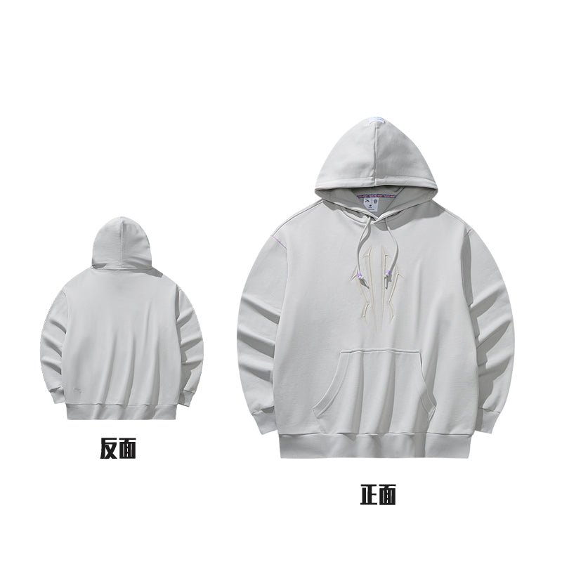 Anta KAI Hoodie 'Beige Pink Gray'