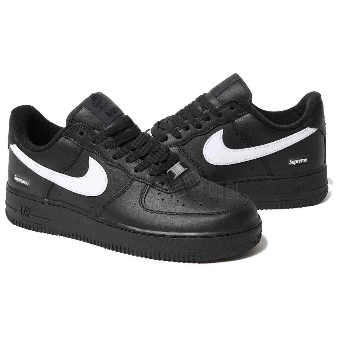 Nike x Supreme Air Force 1 'Black'