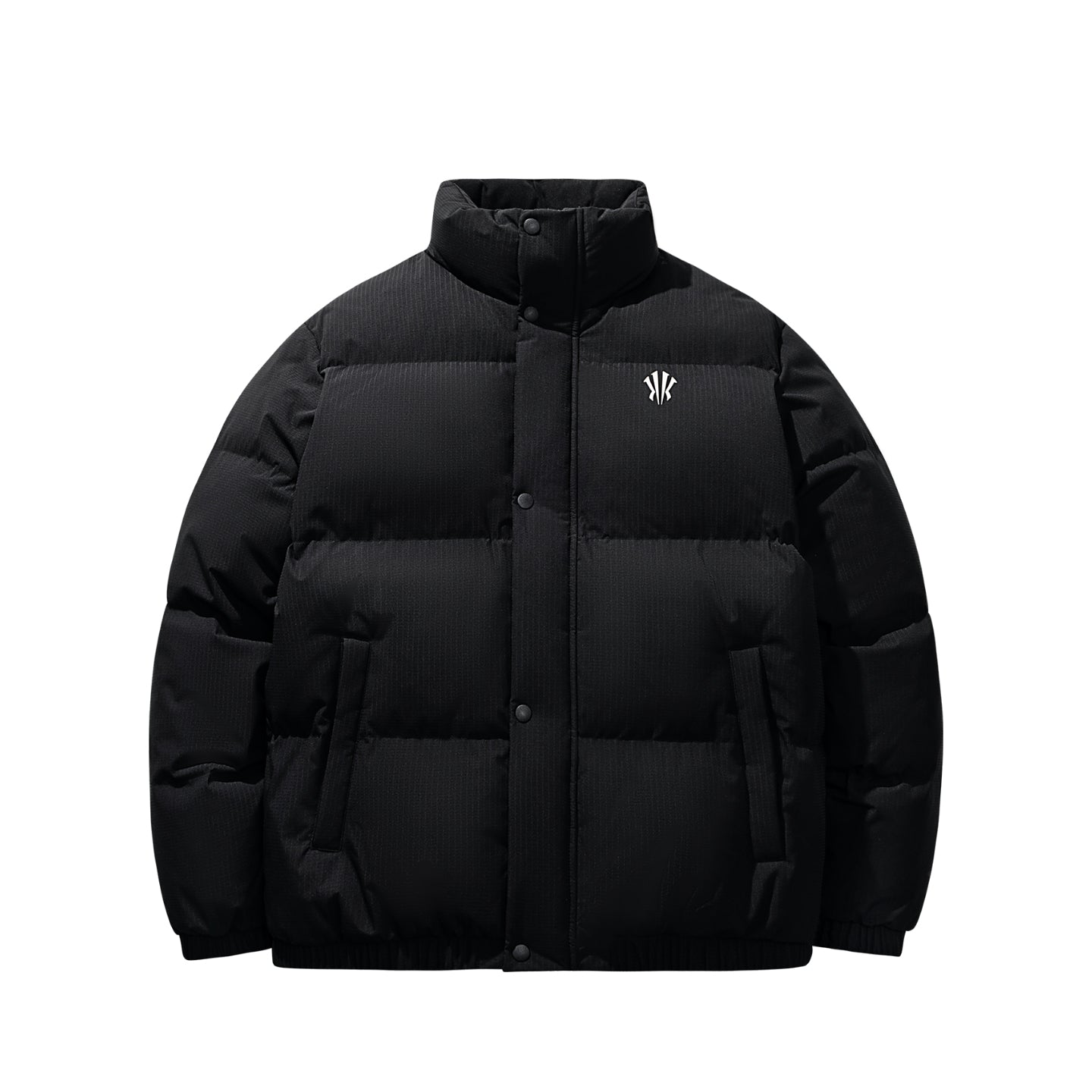 ANTA Down Jackets Unisex Black Stand Collar Moderate