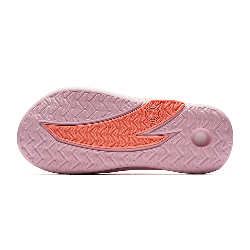 ANTA Slippers Nitrogen Bubble 'Pink Yellow Orange' - Kicksown store