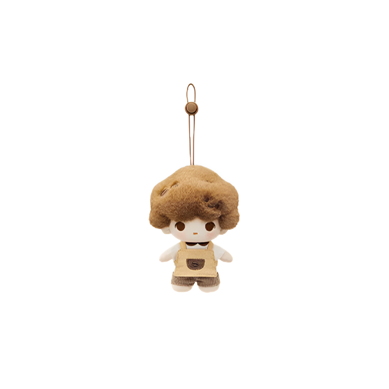 POP MART Bubbles Cute Bean Coffee Factory Collection Plush Pendant
