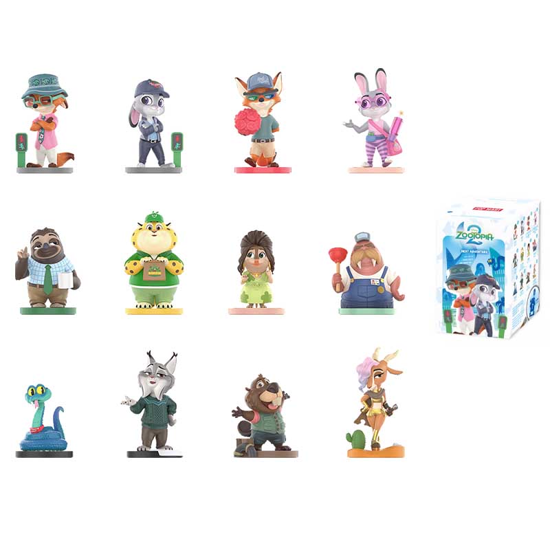 POPMART DISNEY ZOOTOPIA 　訳ありセット POPMART Disney Zootopia Highlight Series Confirmed Blind Box