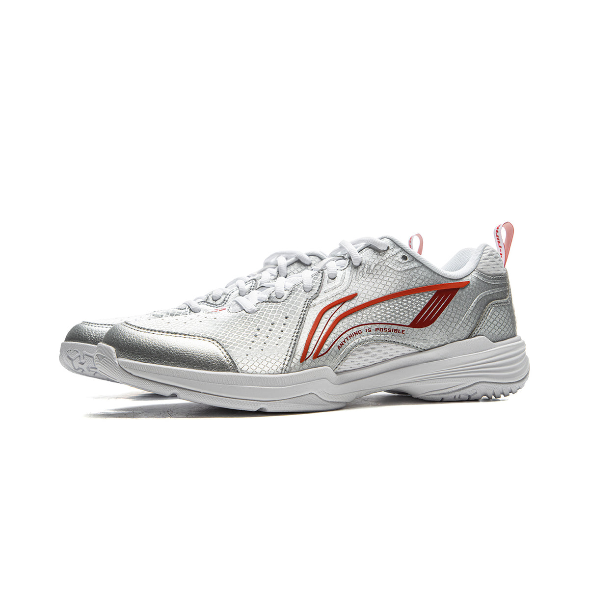 LiNing Ace V2 'White Red' | Badminton Shoes
