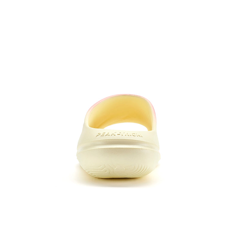 PEAK Taichi Little Chubby Slippers 'Pink Yellow'