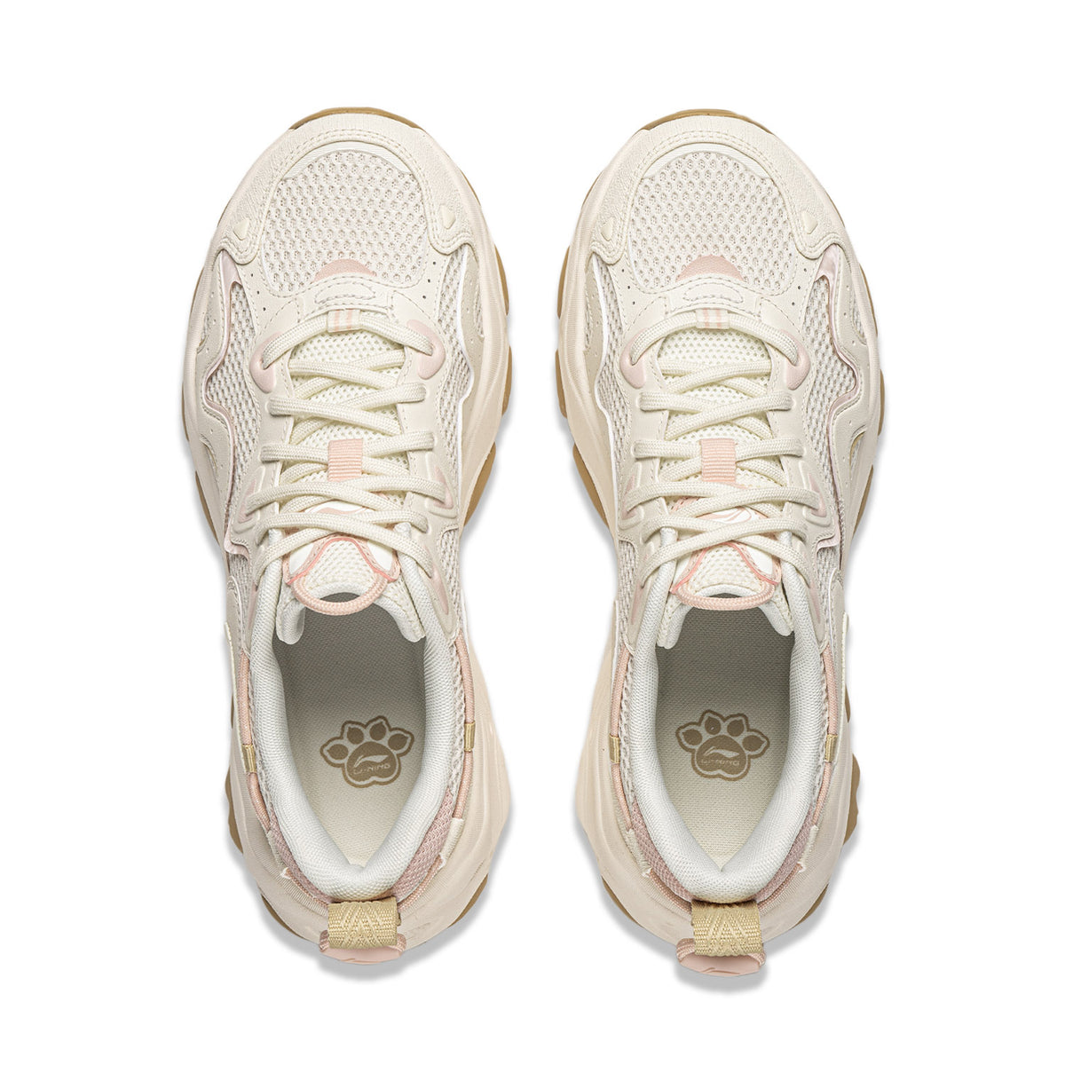 LiNing Cat Paw LITE 4 'Light Beige'「Womens」