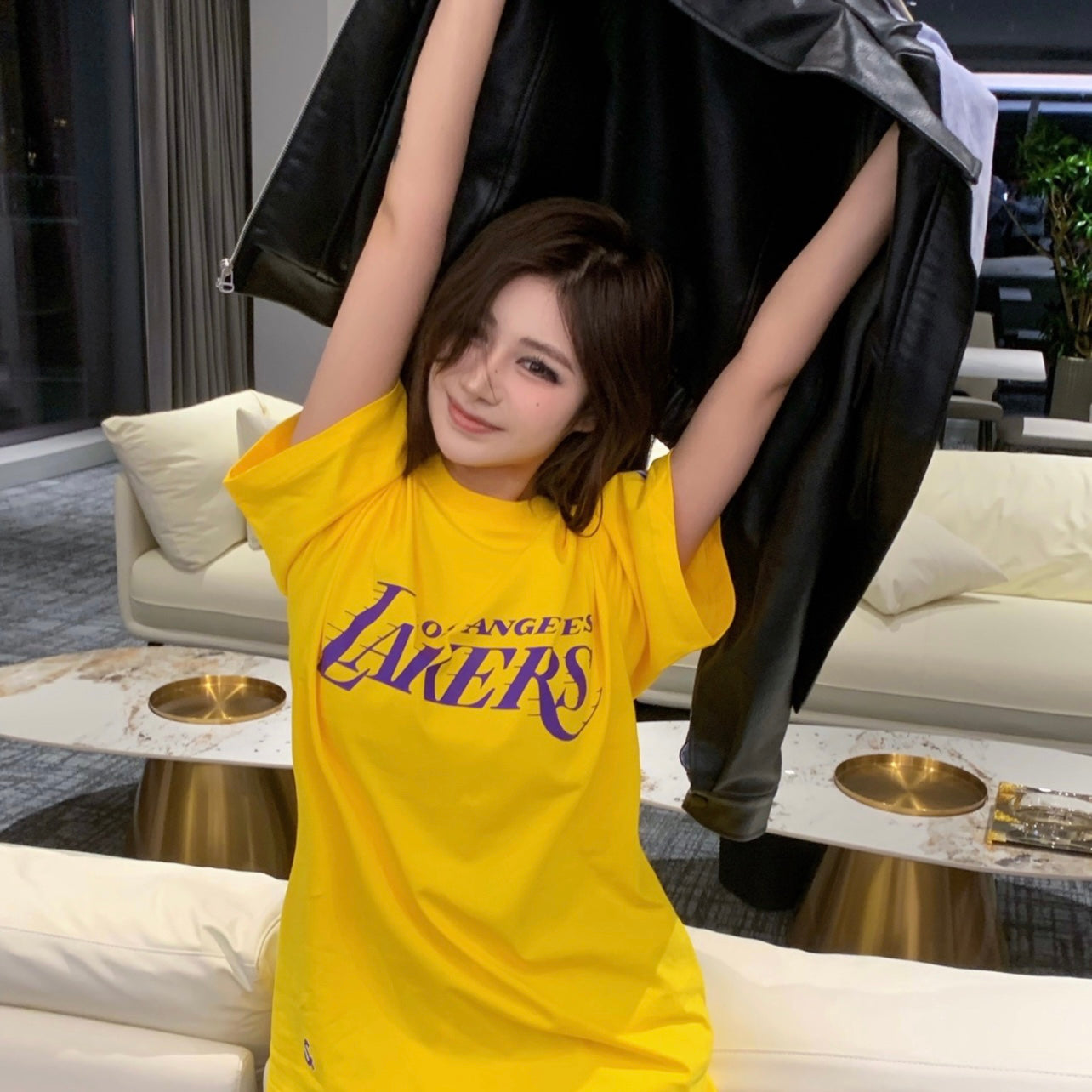JACK JONES x NBA Short Sleeve Tee 'Lakers'