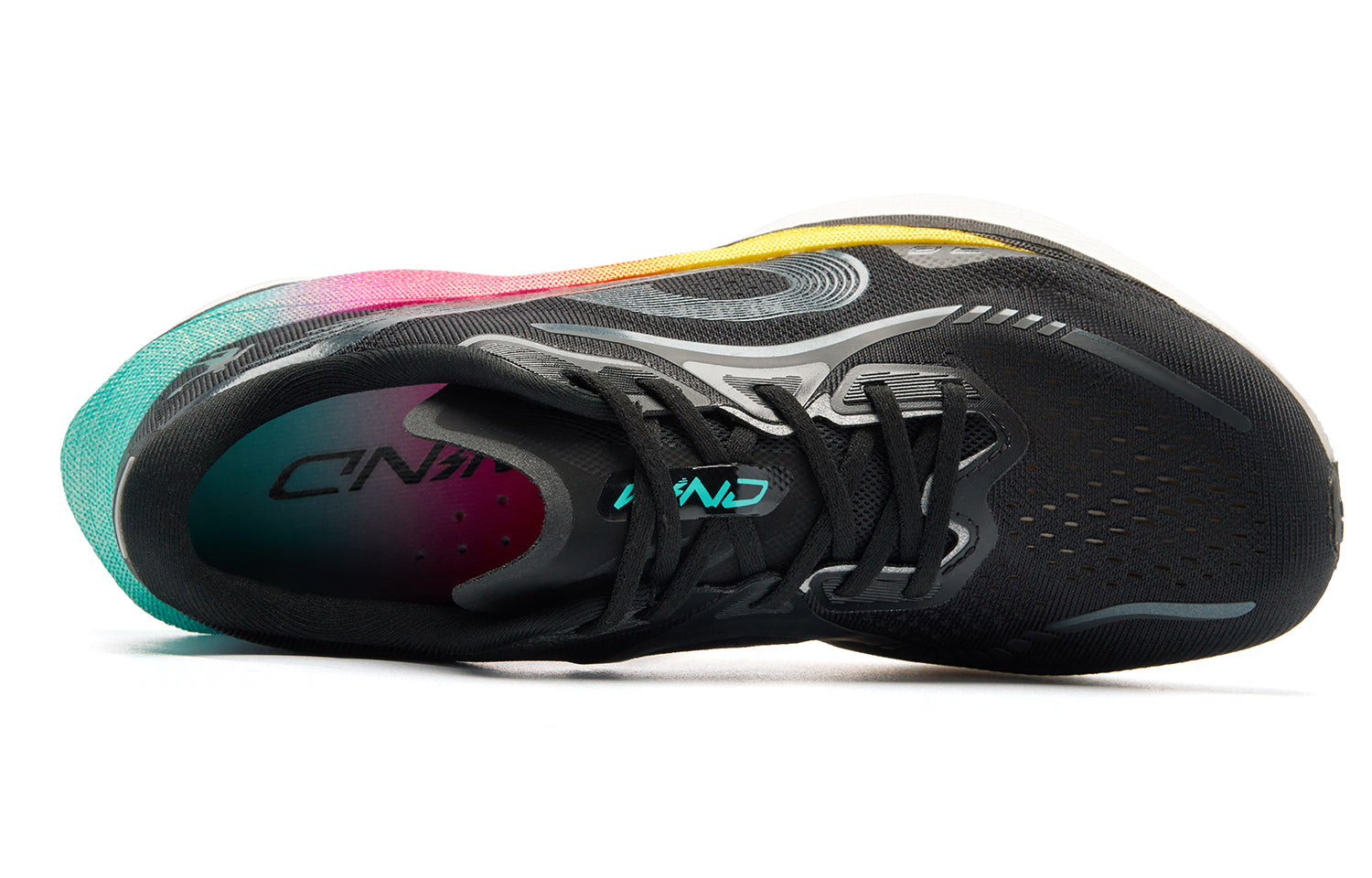 QIAODAN Wind-Running 3.0 Running Shoes 'Black White'