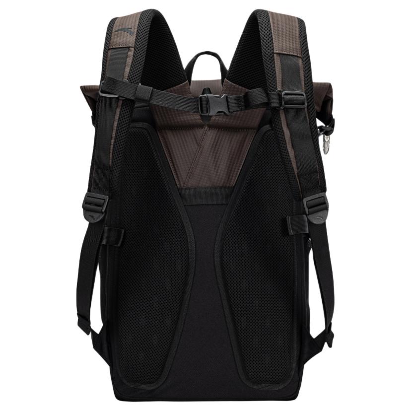 Anta Kai Polyester Backpack Brown