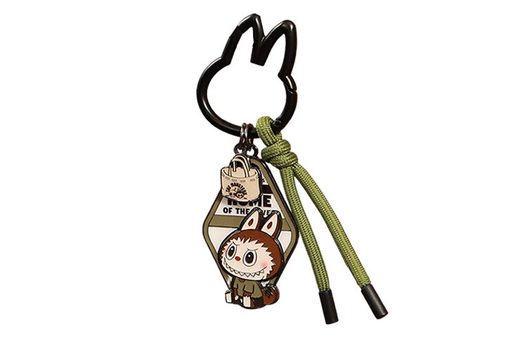 POP MART LABUBU Elf Home Collection Keychain Pendant Mystery Boxes Single