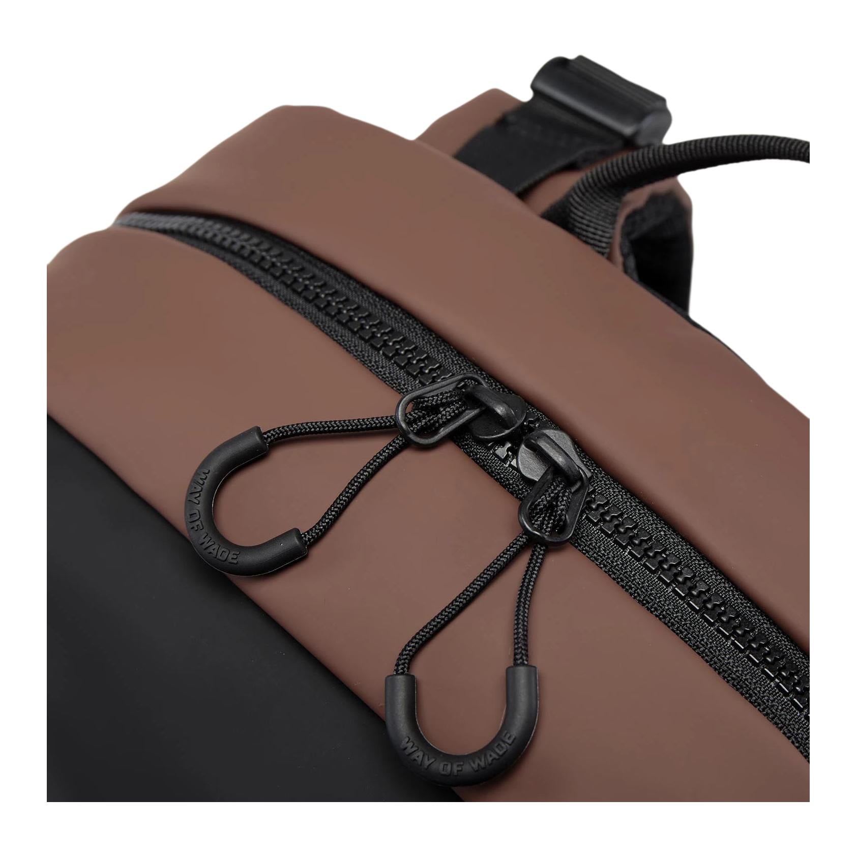 LiNing Polyurethane Backpack Regular Unisex Umber & Black - Kicksown store