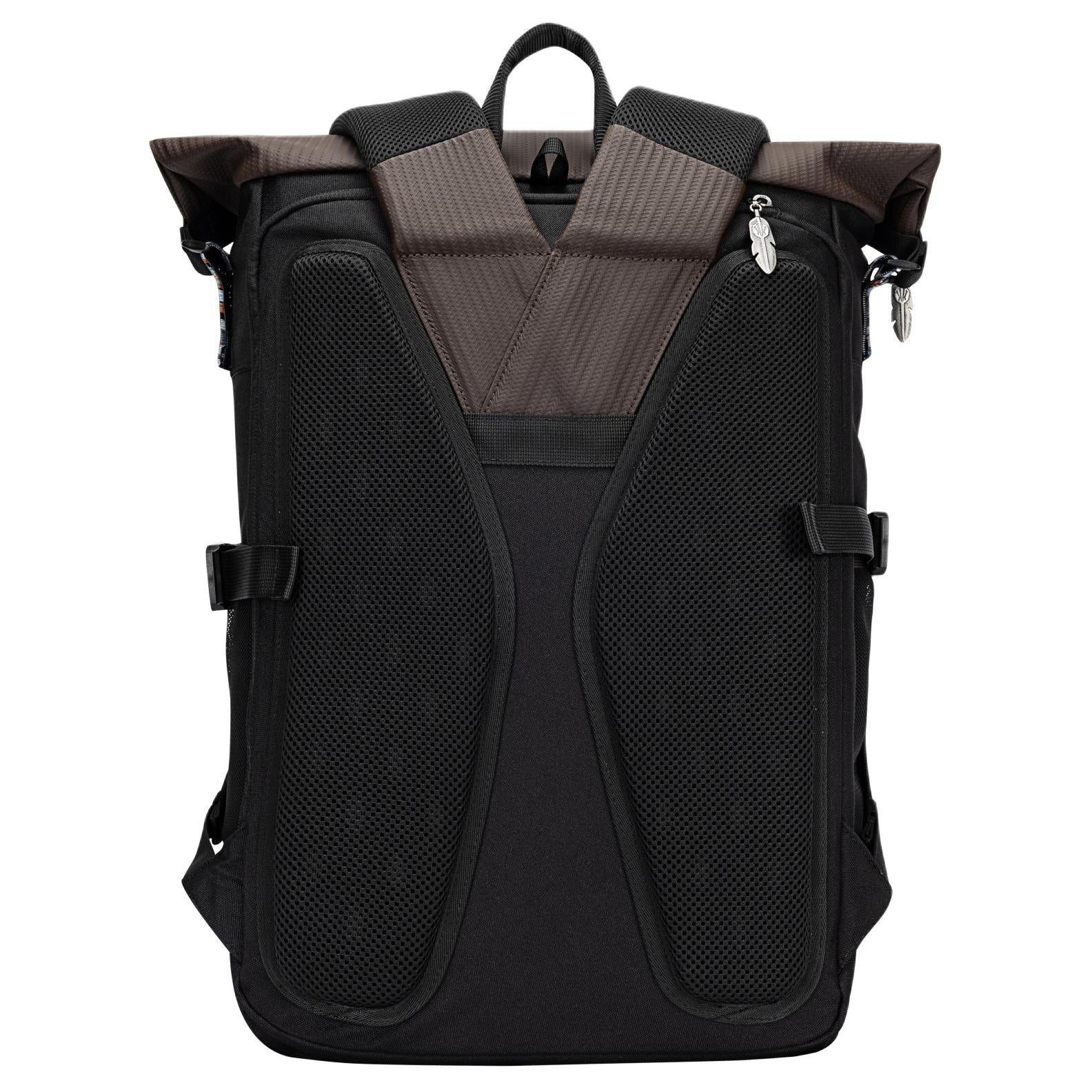 Anta Kai Polyester Backpack Brown
