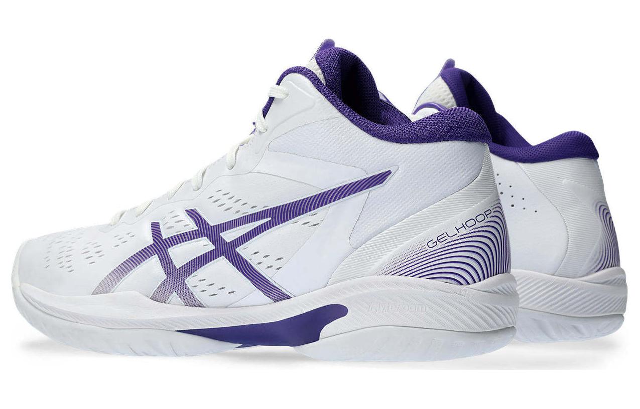 Asics Gelhoop V16 White Gentry Purple