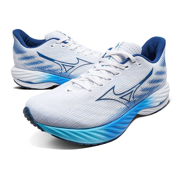 Mizuno Wave Rider 28 'White Estate Blue'