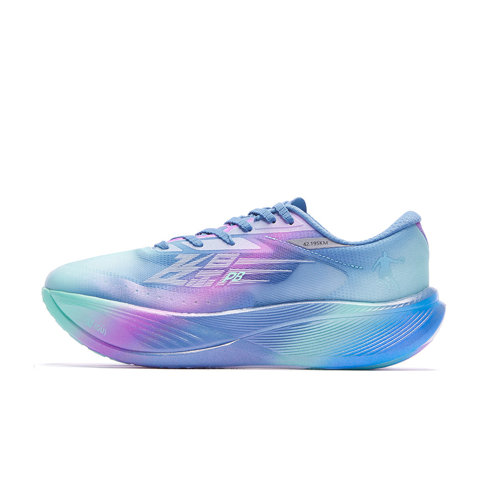 QIAODAN Feiying PB3.0 Running Shoes 'Blue Green Purple'「Women」