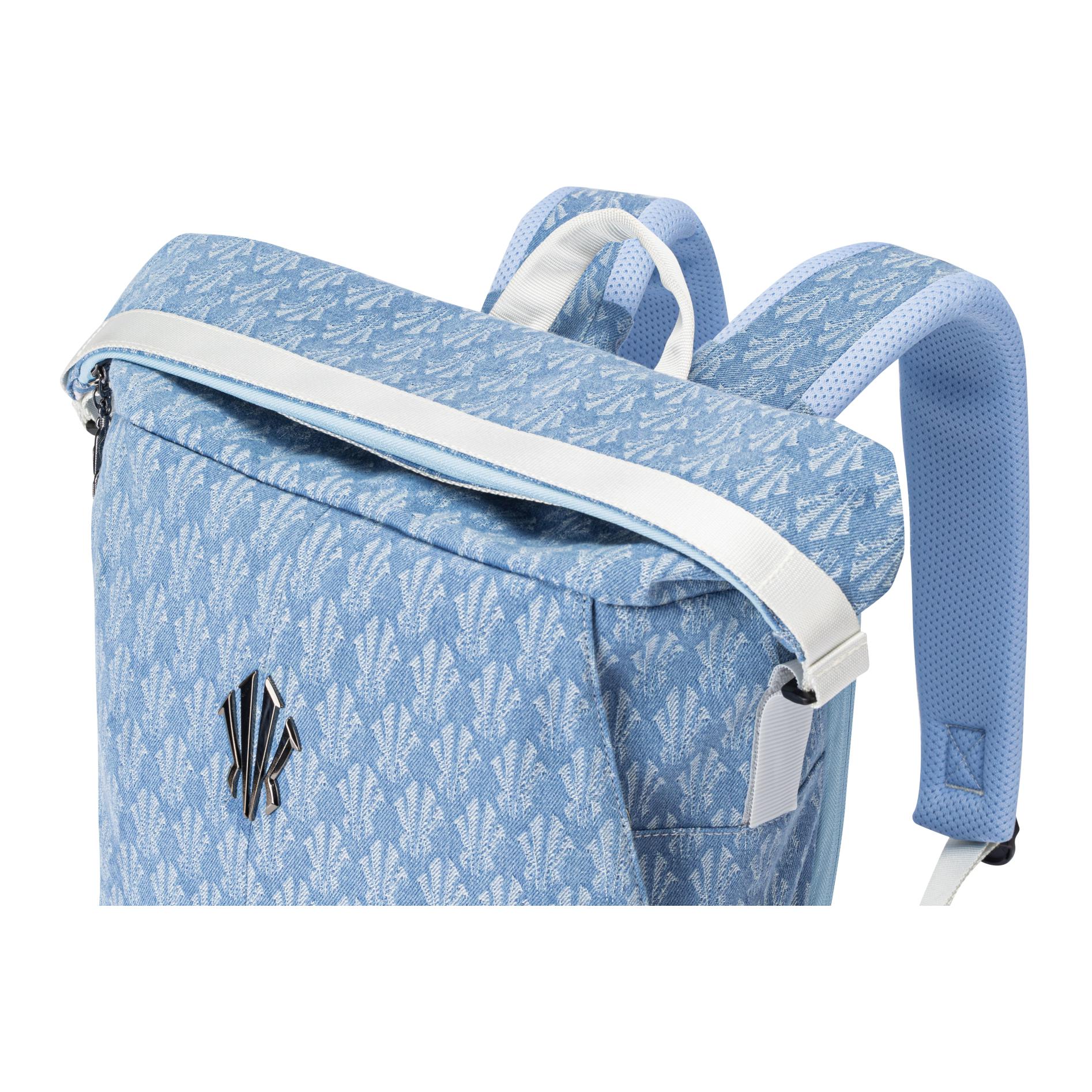 Anta Kai Series Fabric Backpack Denim Light Blue