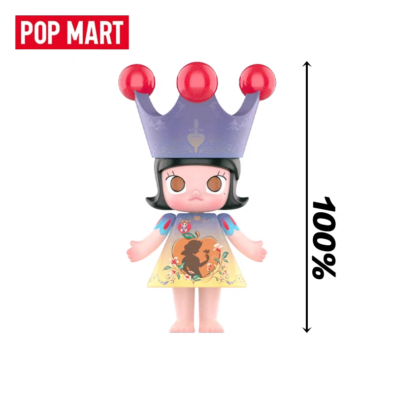 POP MART 100% MOLLY MEGA ROYAL Molly Crown Princess