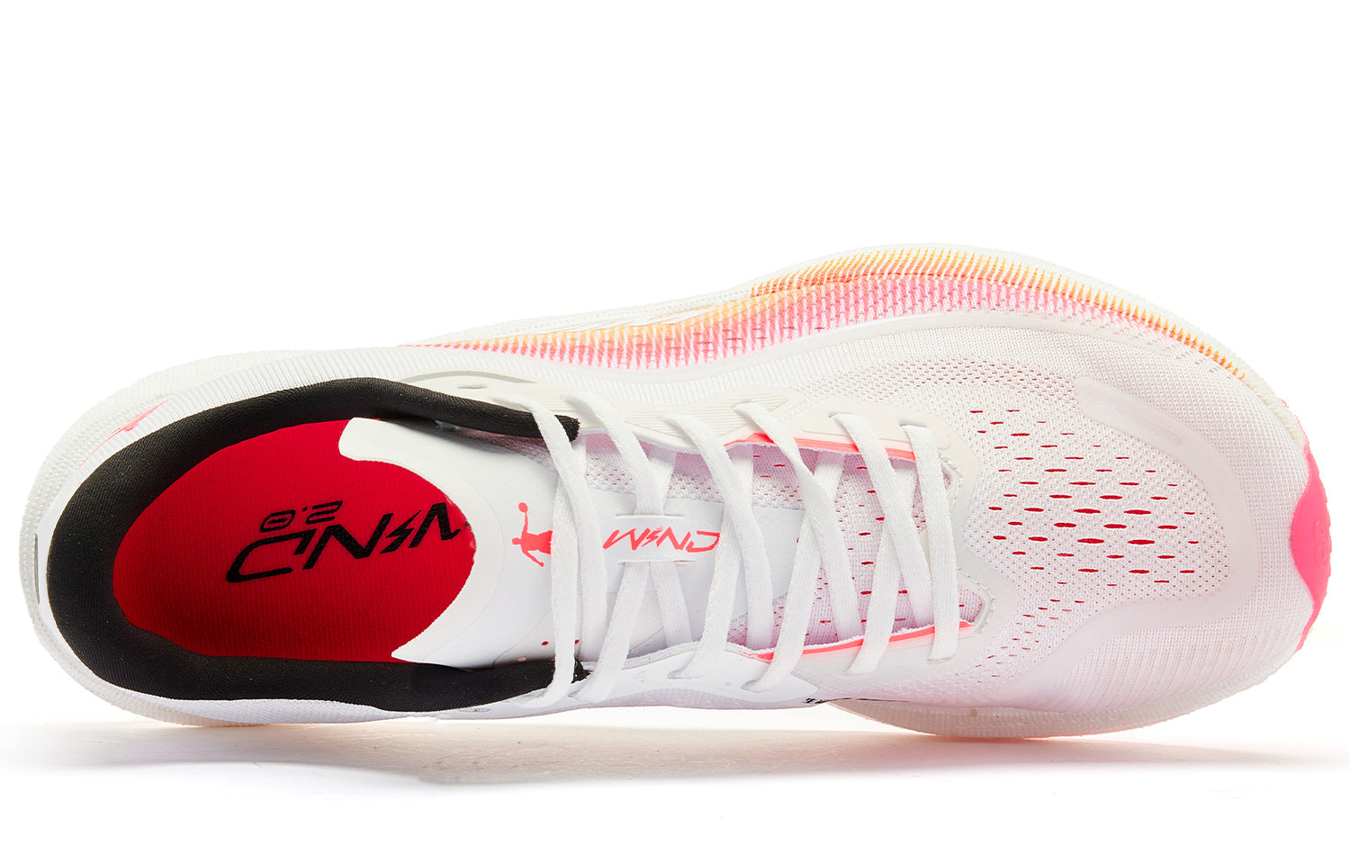 QIAODAN Wind-Running 2.0 Running Shoes 'White Orange'