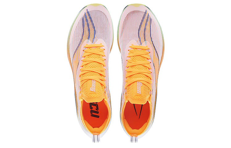 LiNing Feidian 3 Ultra Running Shoes 'Orange White' - Kicksown store