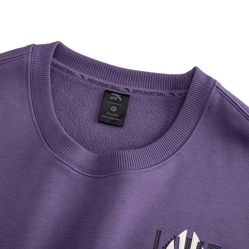 Anta KAI Sweatshirts 'Baby Purple'