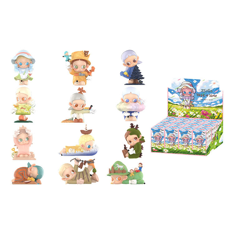 POP MART Zsiga Slow Down Collection Figure Trendy Toy Mystery Boxes - Kicksown store