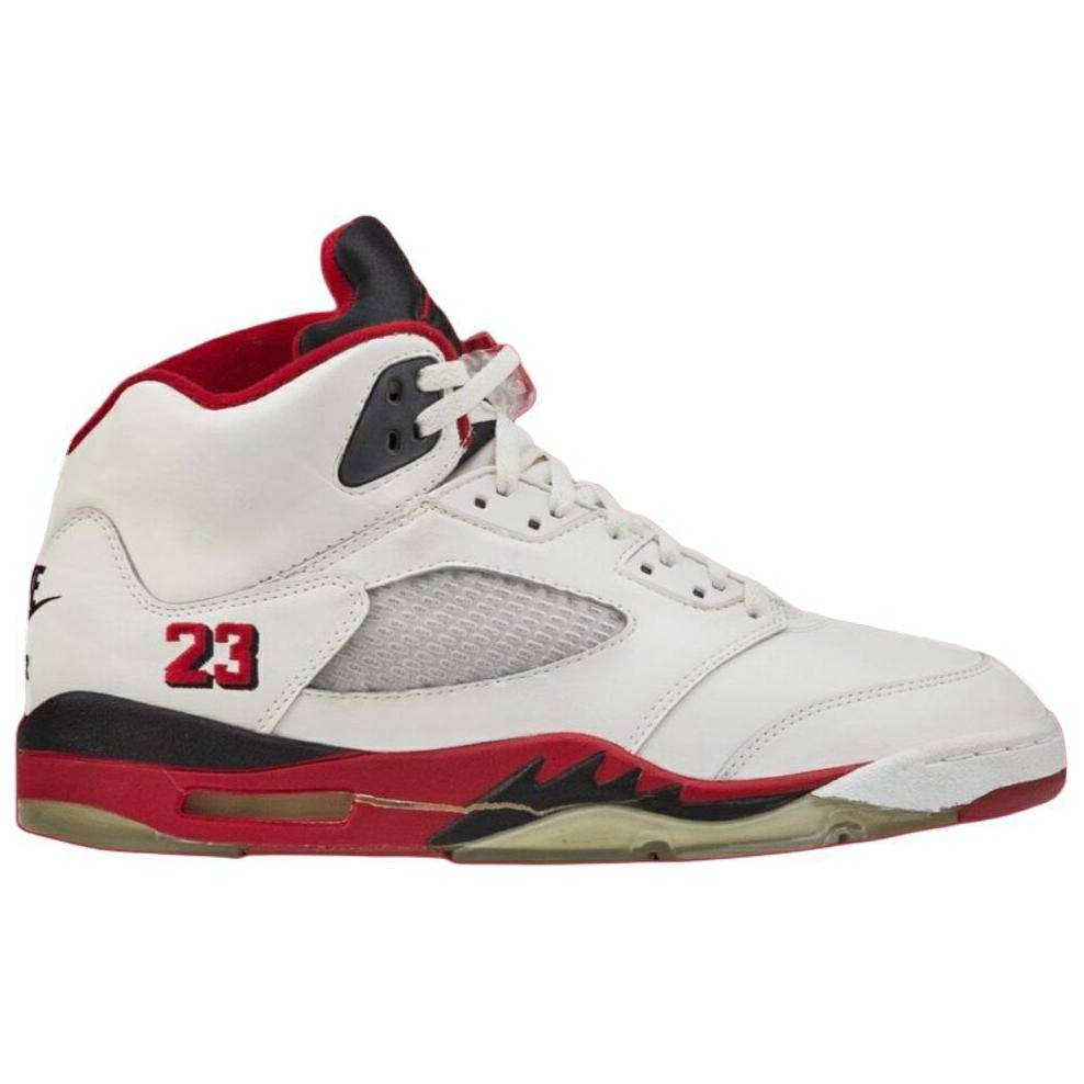 Jordan 5 Retro 'Fire Red Black Tongue 2025'