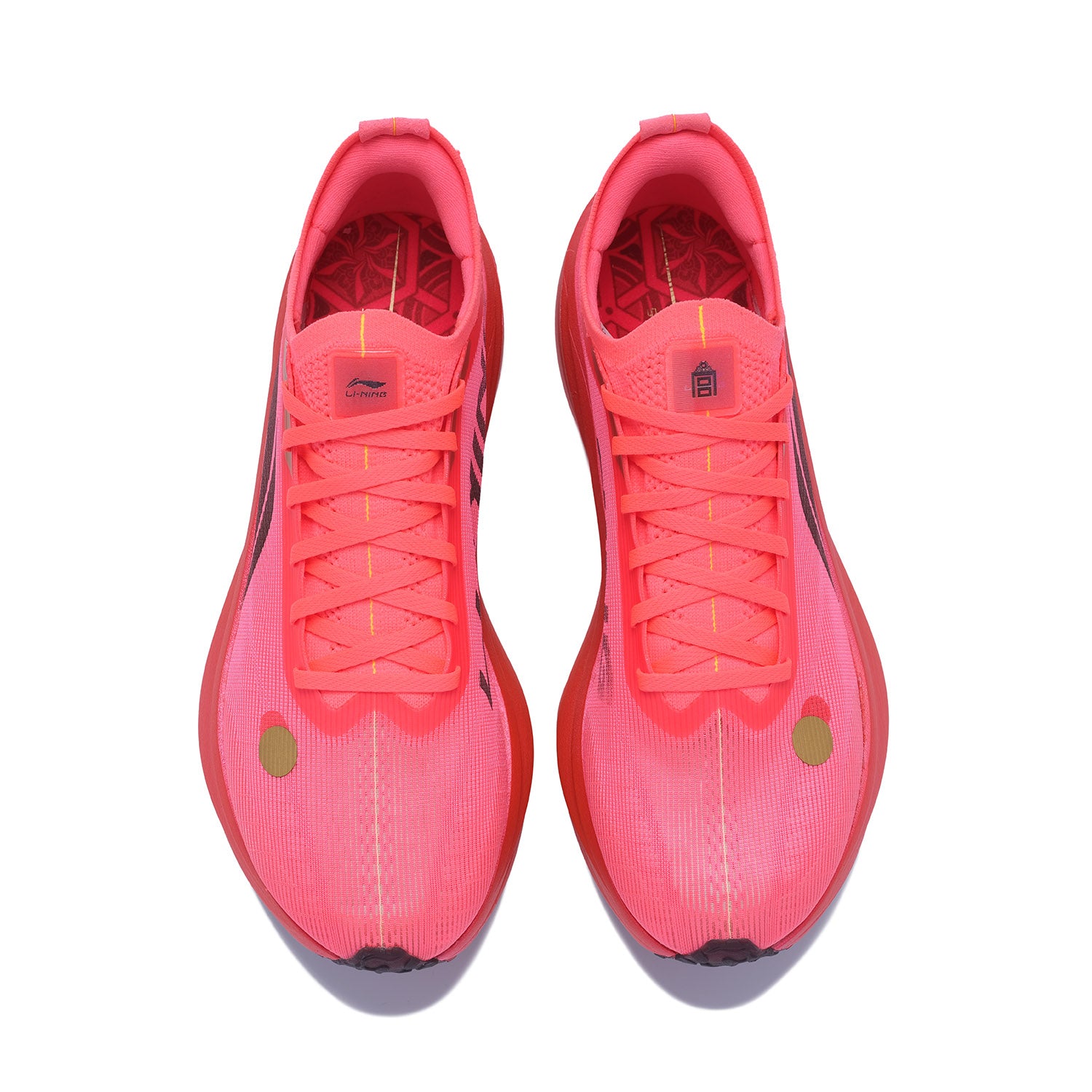 LINING FeiDian 5 ELITE Running Shoes 'Fluorescent Begonia Red' - Kicksown store