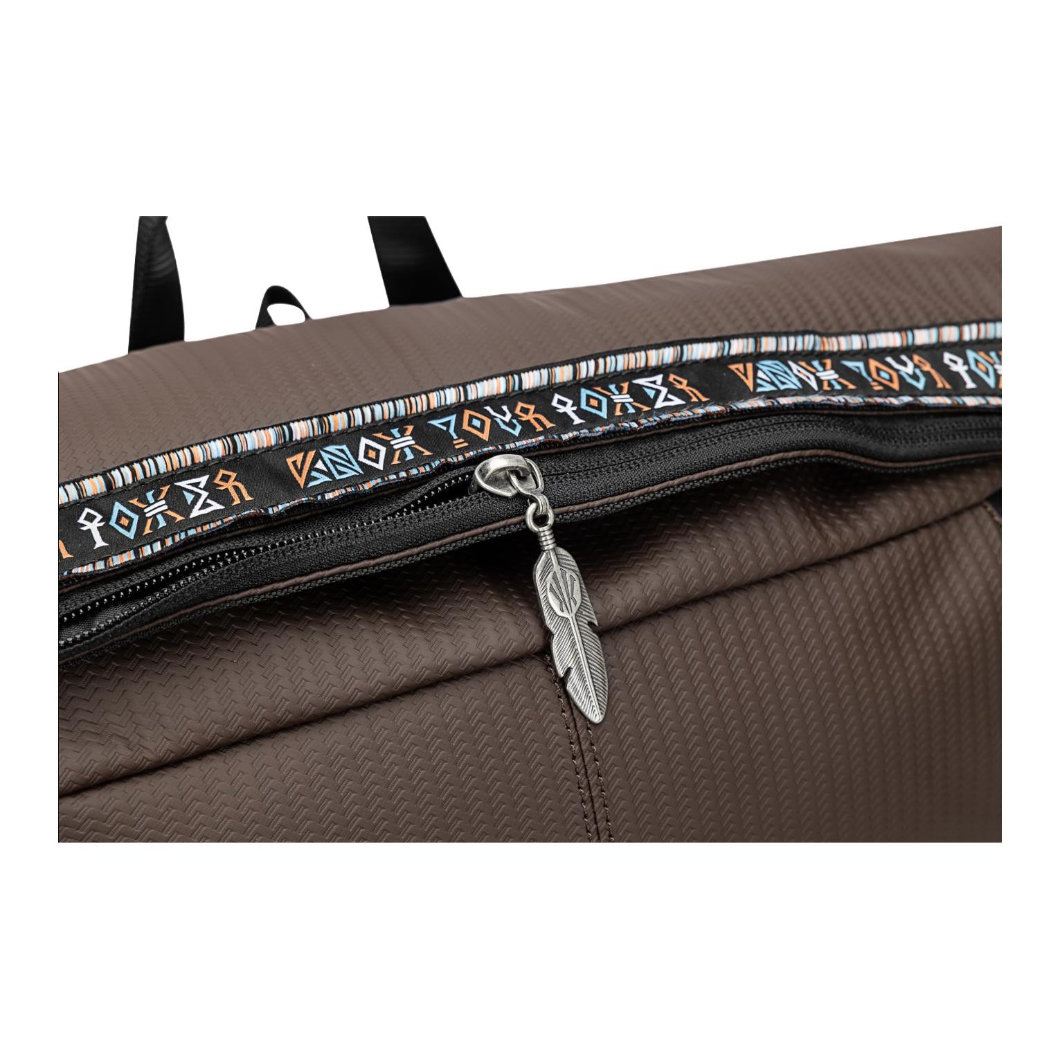 Anta Kai Polyester Backpack Brown