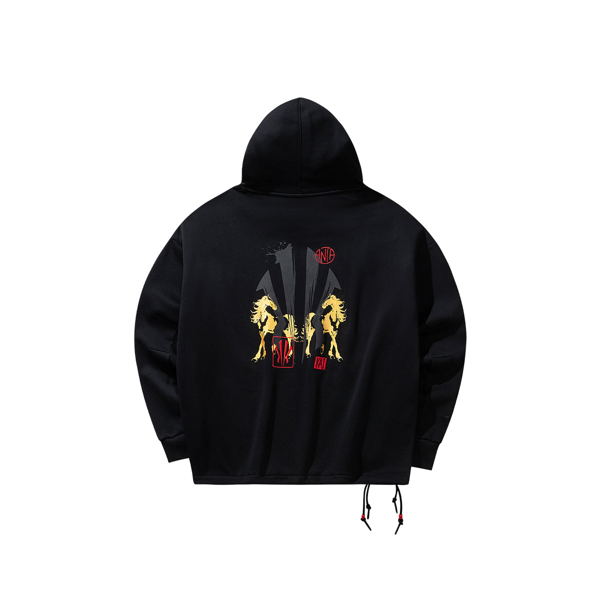 Anta KAI Sweatshirt 'Basic Black'