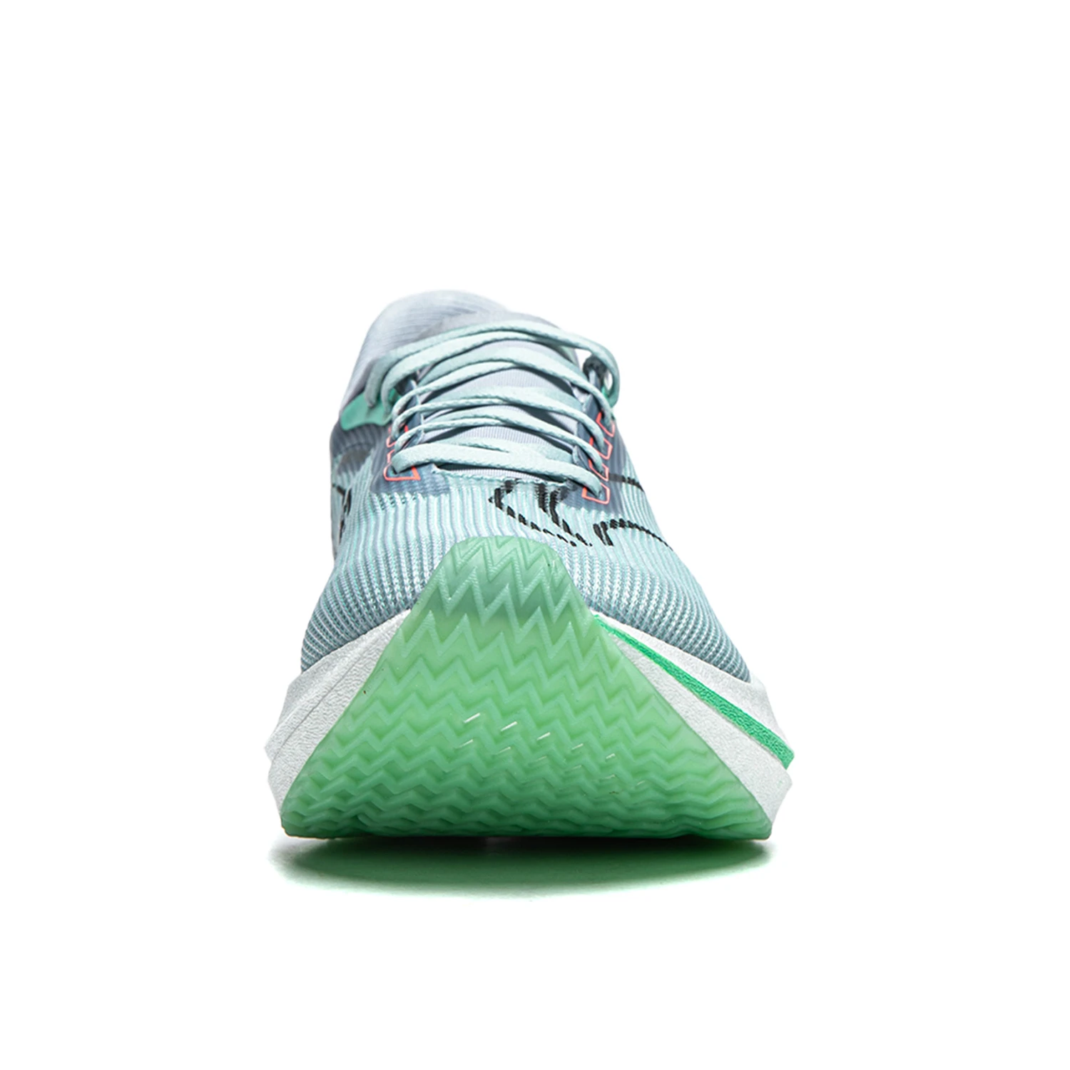 LINING Feidian 4 Challenger Running Shoes Women's 'Purple Smoke Blue Fluorescent Light Turquoise' - Kicksown store