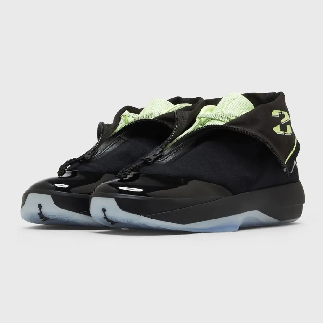 Air Jordan 4028 Black Volt Review | Hybrid Jordan Basketball Shoe