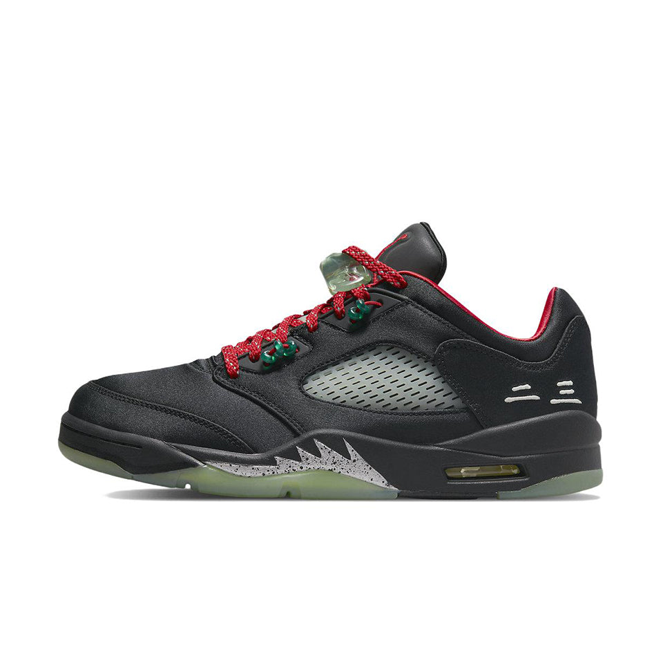 CLOT × Nike Air Jordan 5 Low 30cm Air Jordan 5 Retro Low 'X Clot Jade'