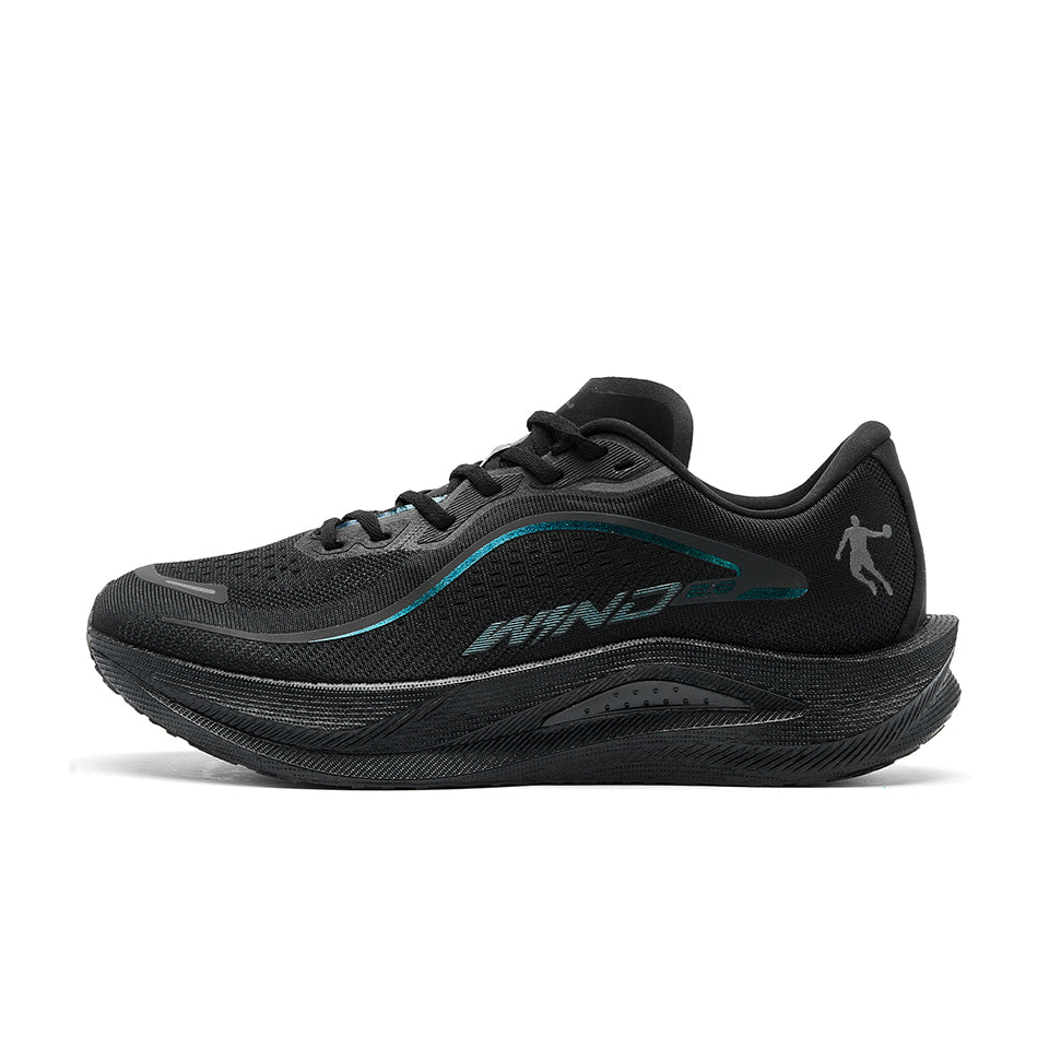 QIAODAN Wind-Running 2.0 Running Shoes 'Black Gray'