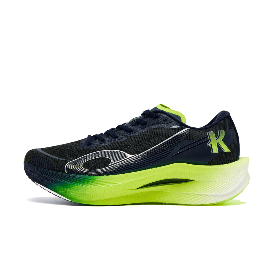 QIAODAN Wind-Running 3.0 PRO Running Shoes 'Collegiate Blue Glow Yellow'「Women」