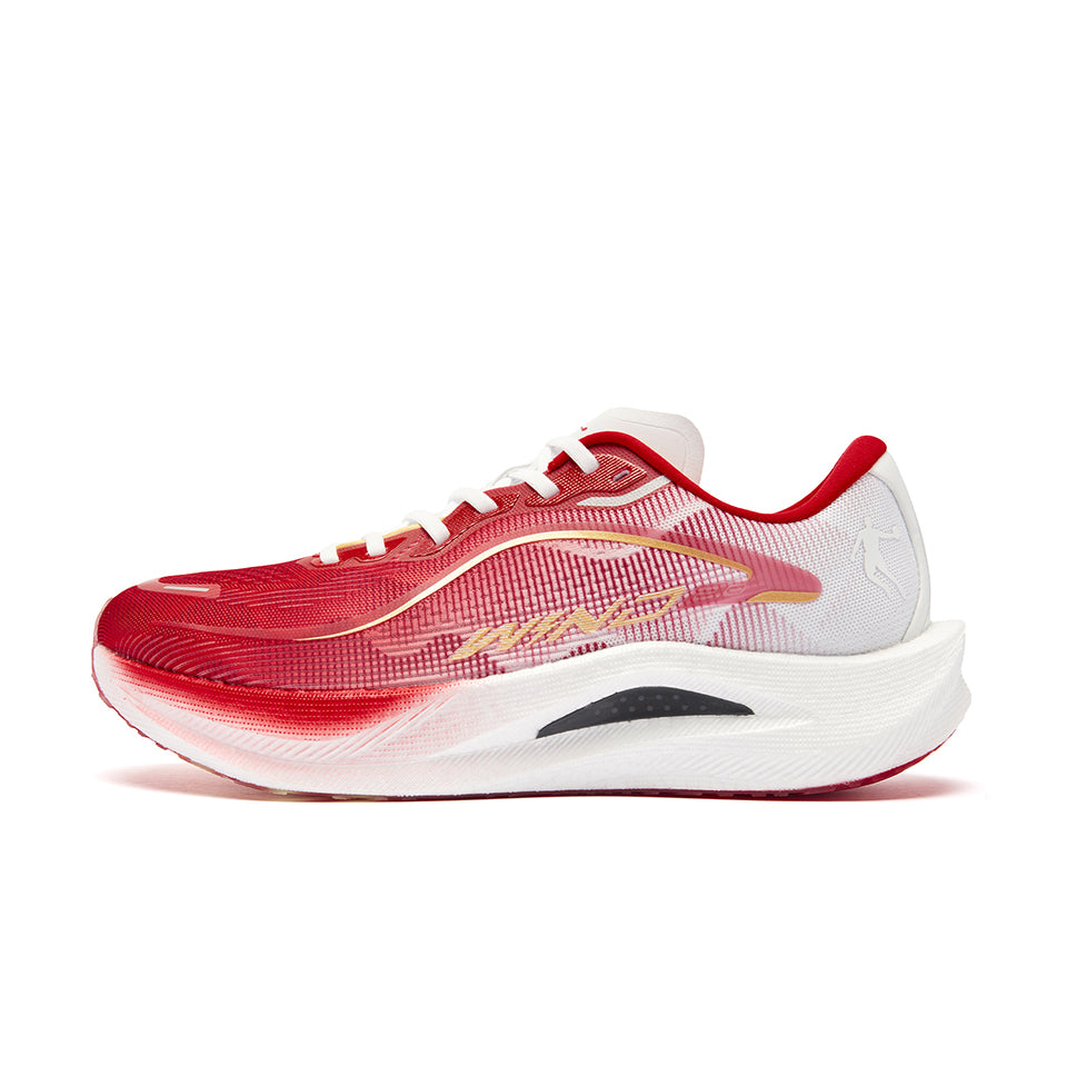 QIAODAN Wind-Running 2.0 Running Shoes 'Tomato Red Jordan White'「Women」