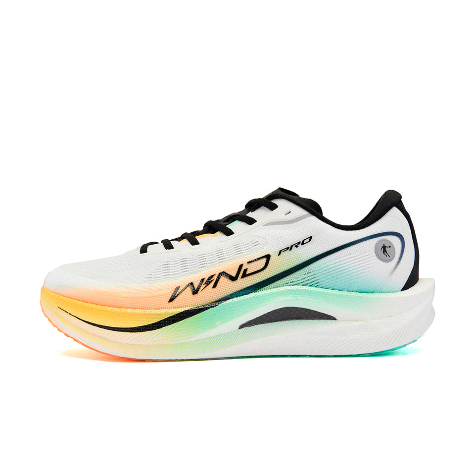 QIAODAN Wind-Running 2.0 PRO Running Shoes 'Jordan White Flying Shadow Orange'